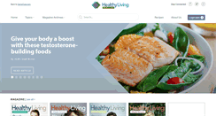 Desktop Screenshot of healthylivingmadesimple.com